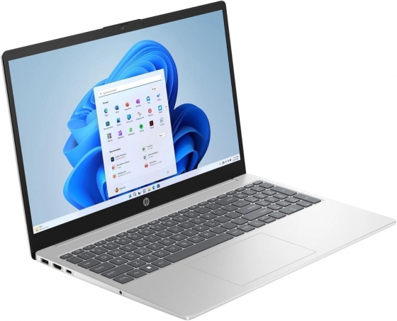 Notebook HP 15-fc0041wm 15.6 (FHD, Ryzen 5 7520U, 8GB, 512GB SSD, AMD Radeon 610M Graphics, Natural Silver, Windows 11, B5TH5UA#ABA)