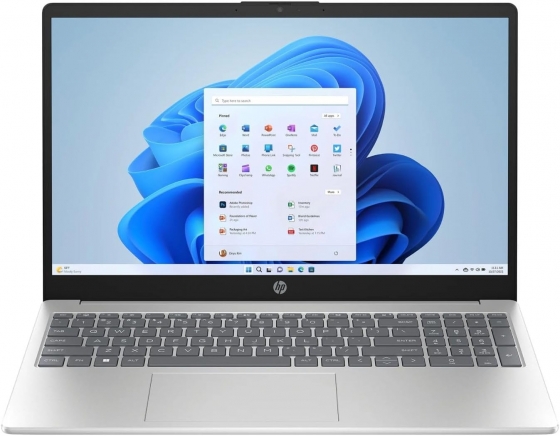 Notebook HP 15-fc0041wm 15.6 (FHD, Ryzen 5 7520U, 8GB, 512GB SSD, AMD Radeon 610M Graphics, Natural Silver, Windows 11, B5TH5UA#ABA)