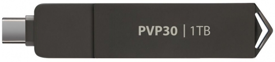 SSD внешний 1TB Patriot Duo Compact PVP30 PVP301TB28UDG (1000Mbps, USB-A/USB-C, Black)