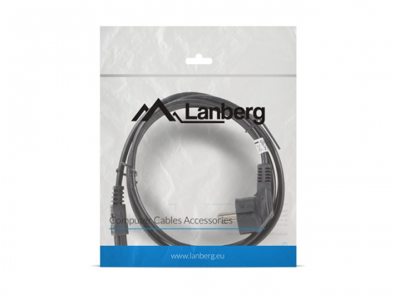 Кабель LANBERG CA-C5CA-15CC-0018-BK POWER CORD LAPTOP (MIKI) IEC 320 C5 1.8M VDE BLACK
