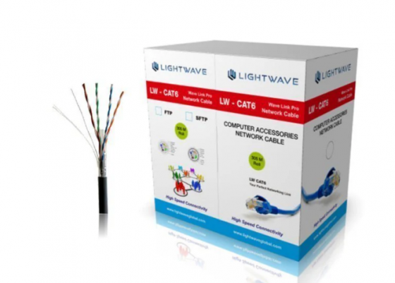 Кабель Lightwave LW CAT6 FTP 305m