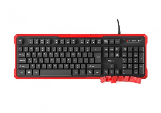 Клавиатура Genesis NKG-0939 RHOD 110, Backlight, Gaming (USB, US LAYOUT)
