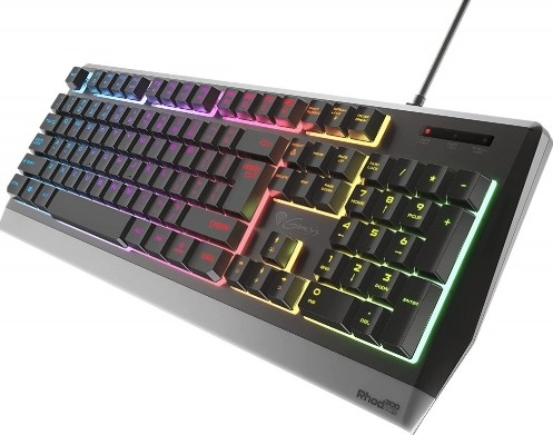 Клавиатура Genesis NKG-1528 RHOD 300 RGB, Backlight, Gaming (USB, US LAYOUT)