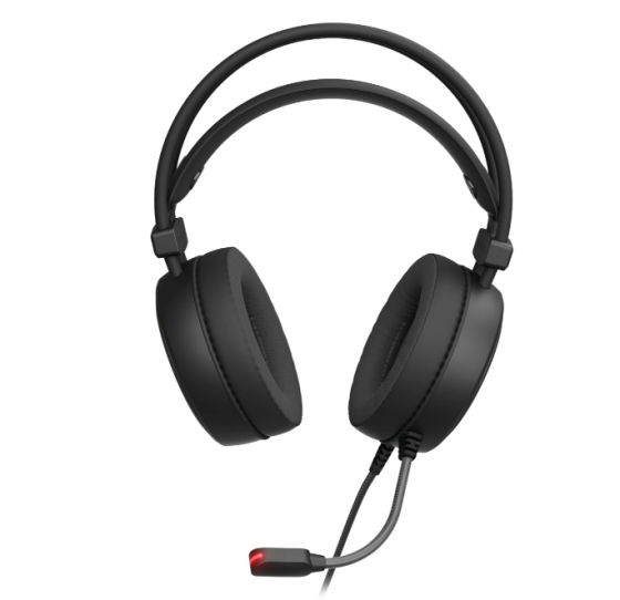Headphones with Microphone Genesis NSG-2307 NEON 613 G2 RGB ILLUMINATION Black, Gaming (Mini-Jack)