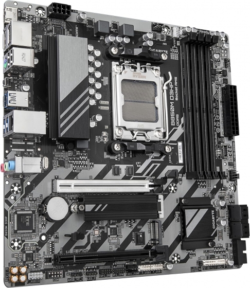 Мат. плата Gigabyte B850M D3HP (S-AM5, B850, HDMI/2xDP, 2xPCI-E, 4DDR5, 2xM.2, GbLAN)