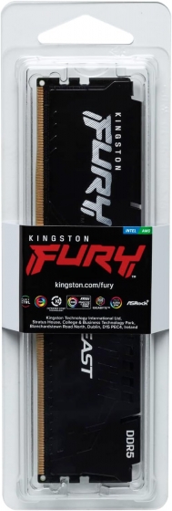 Модуль памяти DIMM 32GB DDR5 Kingston Fury Beast KF560C30BBEK2-32 (6000MHz)