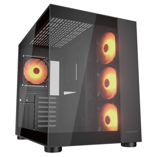 Case MidiTower Cougar FV150 RGB w/o black (MidiATX)