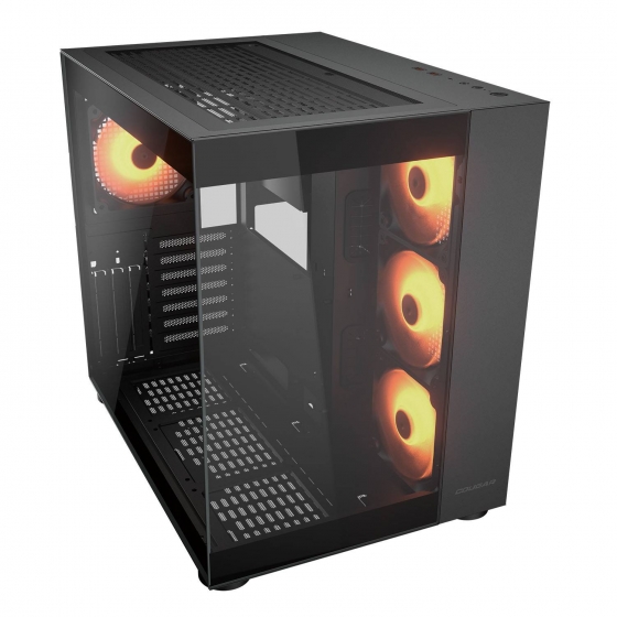 Case MidiTower Cougar FV150 RGB w/o black (MidiATX)