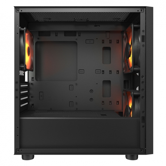 Case MiniTower Cougar Uniface Mini RGB w/o black (MidiATX)