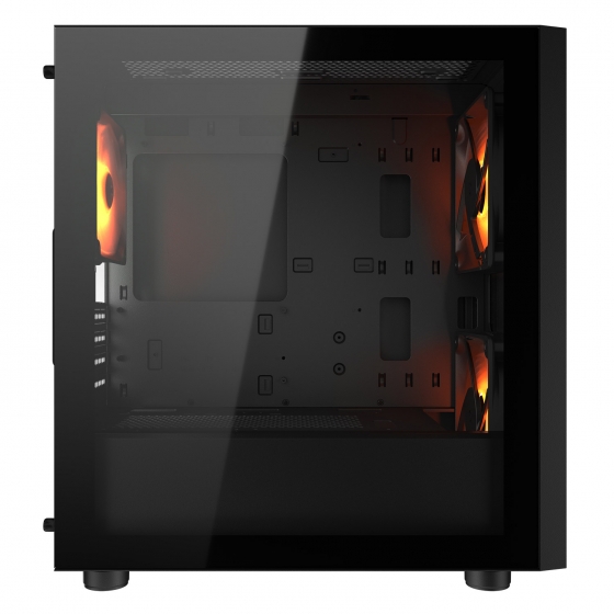 Case MiniTower Cougar Uniface Mini RGB w/o black (MidiATX)