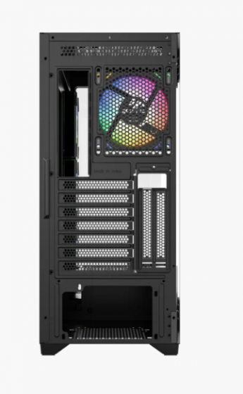 Корпус MidiTower XYZ TITANIUM MESH Black (w/o PSU, Side TG, 4x Integrated A-RGB Fans, X-CS-TITANIUMMESH-B)