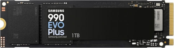 Накопитель SSD M.2 1TB SAMSUNG MZ-V9S1T0BW 990 EVO Plus (M.2 2280, PCI-E x 5, Reading 7150 MB/s, Writing 6300 Mb/s)