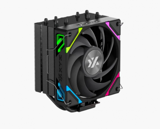 Кулер XYZ Thermax 4 Pulsar Black (Universal socket INTEL/AMD, PWM, 4x copper heat pipes, X-AC-THERPULB4)