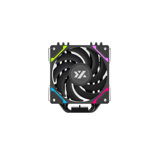 Кулер XYZ Thermax 6 Black (Universal socket INTEL/AMD, PWM, 6x copper heat pipes, X-AC-THERB6)