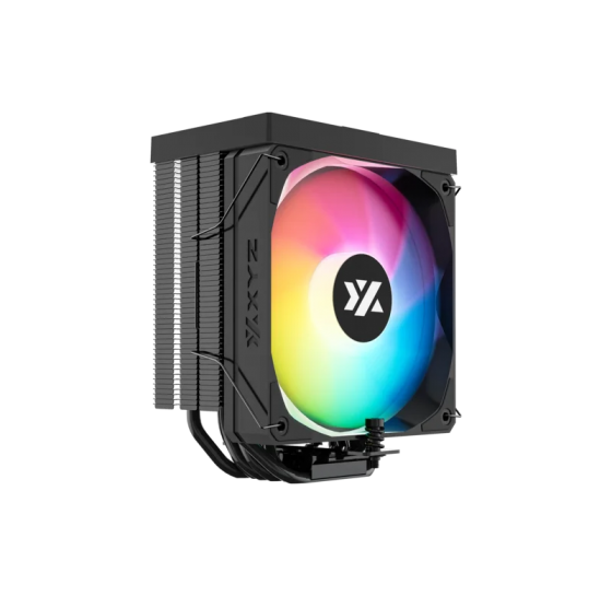 Кулер XYZ Thermax 6 Pulsar Black (Universal socket INTEL/AMD, PWM, 6x copper heat pipes, X-AC-THERPULB6)