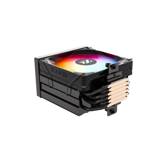Кулер XYZ Thermax 6 Pulsar Black (Universal socket INTEL/AMD, PWM, 6x copper heat pipes, X-AC-THERPULB6)