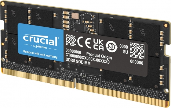 Модуль памяти SODIMM 16GB DDR5 Crucial CT16G56C46S5 (5600MHz)
