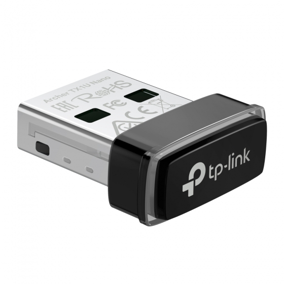 Wireless Adapter TP-Link Archer TX1U Nano (AX300, Wi-Fi 6, USB)
