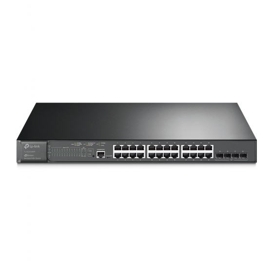 Коммуникатор 24port 10/100/1000 TP-Link Omada SG3428MP M RM POE+