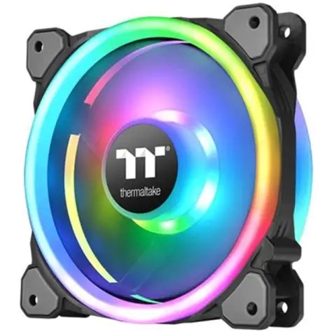 Кулер вентилятор для корпуса Thermaltake Riing Trio 14 RGB TT Premium 3-Pack (140x140x25mm, 500-1400rpm, 60.68CFM, 26.5Db)