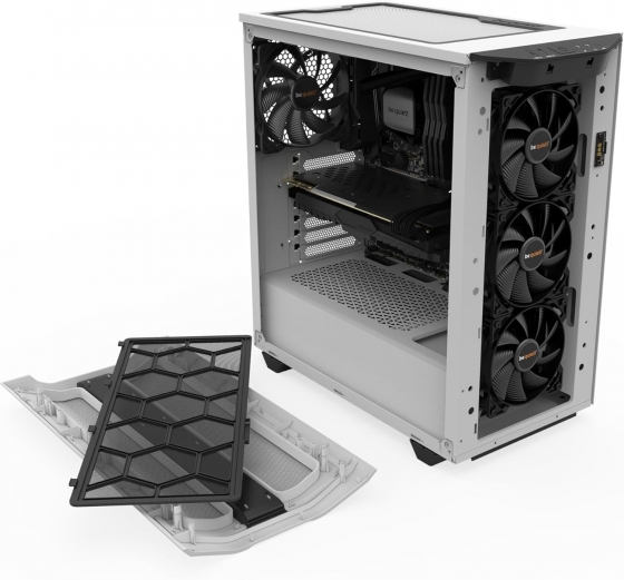 Корпус MidiTower be quiet! Pure Base 500DX (w/o PSU, Side TG, White, BGW37) Корпус MidiTower be quiet! Pure Base 500DX (w/o PSU, Side TG, White, BGW37)