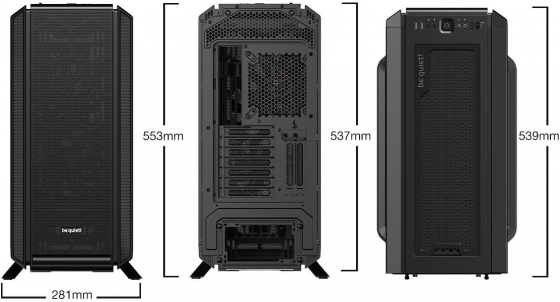 Корпус MidiTower be quiet! Silent Base 802 (w/o PSU, Side TG, Black, BGW39) Корпус MidiTower be quiet! Silent Base 802 (w/o PSU, Side TG, Black, BGW39)