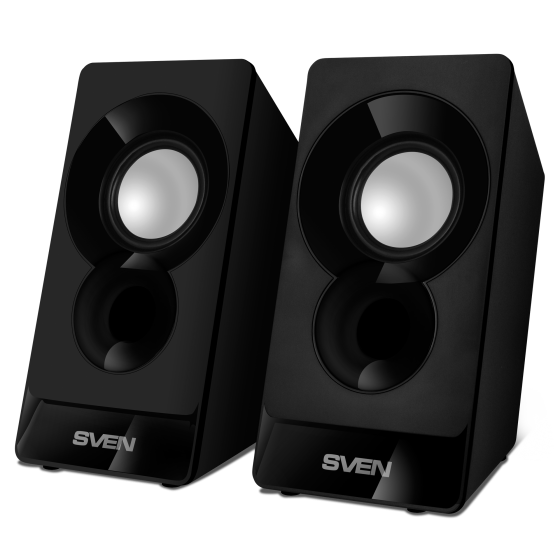 Колонки SVEN 300 (2.0, 2x3W, USB, Black) Колонки SVEN 300 (2.0, 2x3W, USB, Black)