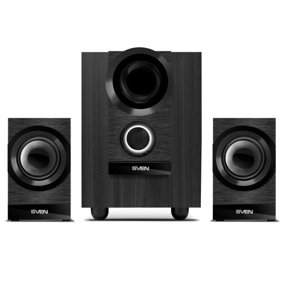 Колонки SVEN MS-150 (2.1, 8W + 2x3.5W, Black) Колонки SVEN MS-150 (2.1, 8W + 2x3.5W, Black)