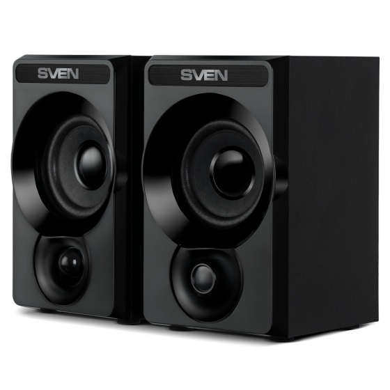 Колонки SVEN SPS-535 (2.0, 2x3W, USB, Black) Колонки SVEN SPS-535 (2.0, 2x3W, USB, Black)