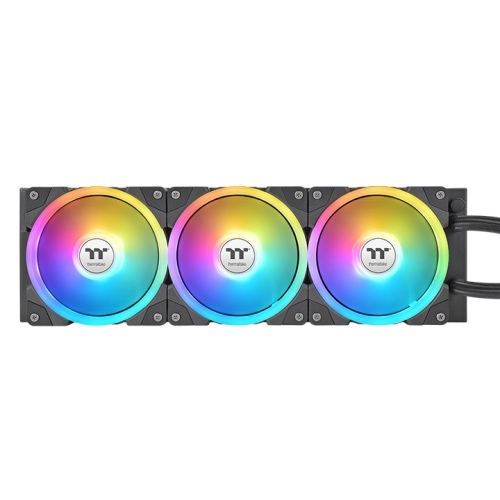 Кулер система жидкостного охлаждения Thermaltake MAGFloe 360 Ultra ARGB Sync (Universal socket INTEL, PWM, LCD Screen, Black)