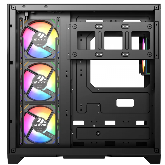 Корпус MidiTower XYZ NEUTRON X Black (w/o PSU, Side TG, Integrated A-RGB Fans, X-CS-NEUTRONX-B) Корпус MidiTower XYZ NEUTRON X Black (w/o PSU, Side TG, Integrated A-RGB Fans, X-CS-NEUTRONX-B)