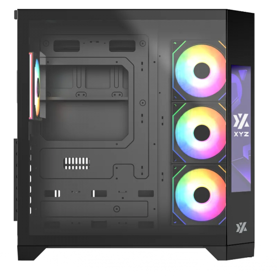Корпус MidiTower XYZ NEUTRON X Black (w/o PSU, Side TG, Integrated A-RGB Fans, X-CS-NEUTRONX-B) Корпус MidiTower XYZ NEUTRON X Black (w/o PSU, Side TG, Integrated A-RGB Fans, X-CS-NEUTRONX-B)