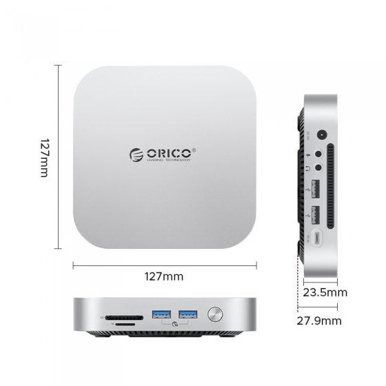 Док-станция Orico M49P-EU-SV-BP MiniLink 9-in-1 (USB-C to M.2 SSD, 2xUSB-A 3.2, 2xUSB-A 2.0, Audio Ports, Card Reader) Док-станция Orico M49P-EU-SV-BP MiniLink 9-in-1 (USB-C to M.2 SSD, 2xUSB-A 3.2, 2xUSB-A 2.0, Audio Ports, Card Reader)