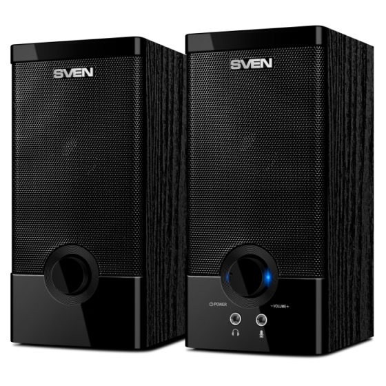 Колонки SVEN SPS-603 (2.0, 2x3W, USB, Black)