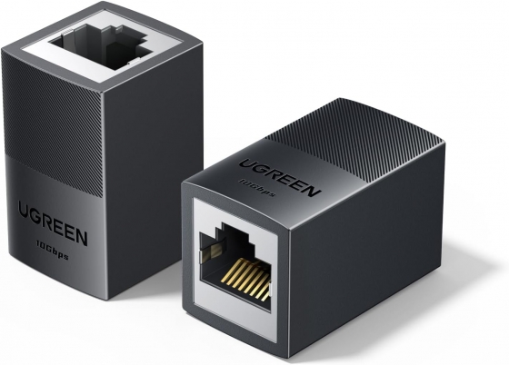 Адаптер-удлинитель Ugreen 55359 (RJ45(F) - RJ45(F)) Адаптер-удлинитель Ugreen 55359 (RJ45(F) - RJ45(F))