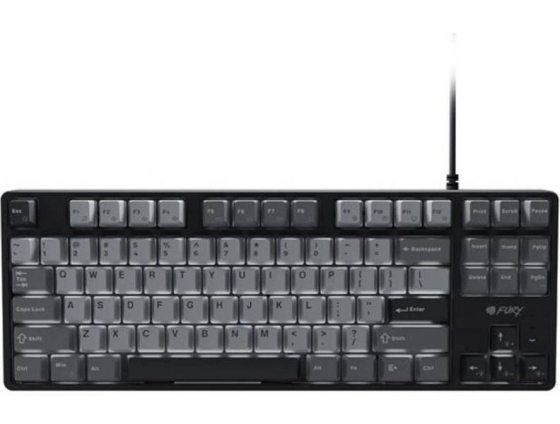 Клавиатура Fury NFU-2386 KANABO K2 Gaming (Mechanical, White Backlight, Black-Gray, US Layout) Клавиатура Fury NFU-2386 KANABO K2 Gaming (Mechanical, White Backlight, Black-Gray, US Layout)
