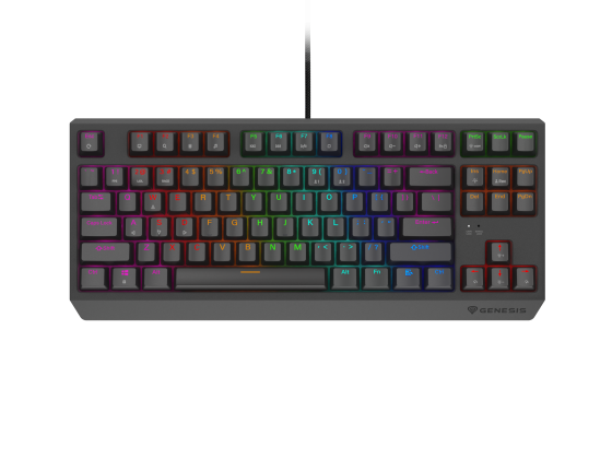 Клавиатура Genesis NKG-2076 THOR 230 TKL LITE Gaming (Mechanical, Rainbow, Black, Hot Swap, US Layout) Клавиатура Genesis NKG-2076 THOR 230 TKL LITE Gaming (Mechanical, Rainbow, Black, Hot Swap, US Layout)