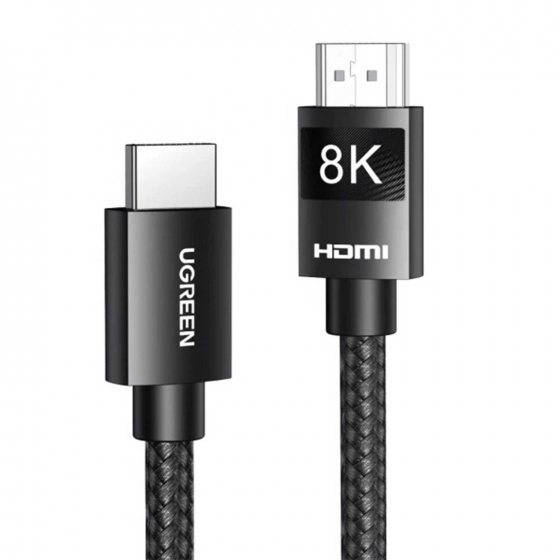 Кабель Ugreen 80403 HDMI-HDMI V2.1 (8K60Hz, 2m, Black) Кабель Ugreen 80403 HDMI-HDMI V2.1 (8K60Hz, 2m, Black)