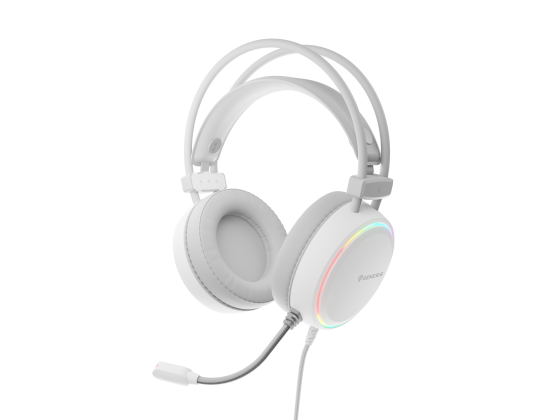 Наушники с микрофоном Genesis NSG-2308 NEON 613 G2 Gaming (RGB, White) Наушники с микрофоном Genesis NSG-2308 NEON 613 G2 Gaming (RGB, White)