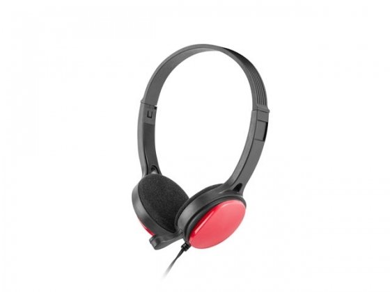Наушники с микрофоном uGo USL-1222 (With Microphone, Black-Red) Наушники с микрофоном uGo USL-1222 (With Microphone, Black-Red)