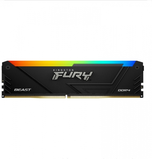 Модуль памяти DIMM 32GB DDR4 Kingston FURY Beast RGB KF432C16BB2A/32 (3200MHz, CL16)