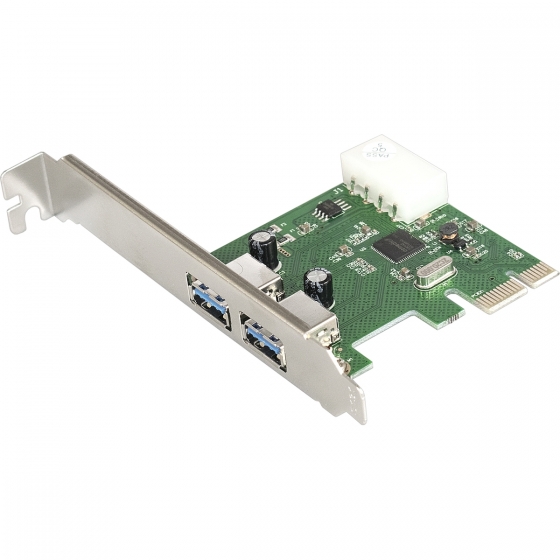Контроллер ExeGate EXE-319 (PCI-E x1 2.0, 2xUSB 3.0 ext, power) Контроллер ExeGate EXE-319 (PCI-E x1 2.0, 2xUSB 3.0 ext, power)
