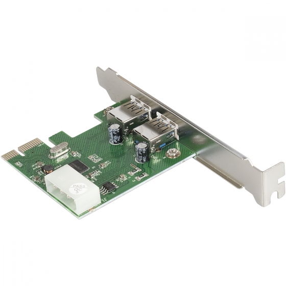 Контроллер ExeGate EXE-319 (PCI-E x1 2.0, 2xUSB 3.0 ext, power) Контроллер ExeGate EXE-319 (PCI-E x1 2.0, 2xUSB 3.0 ext, power)