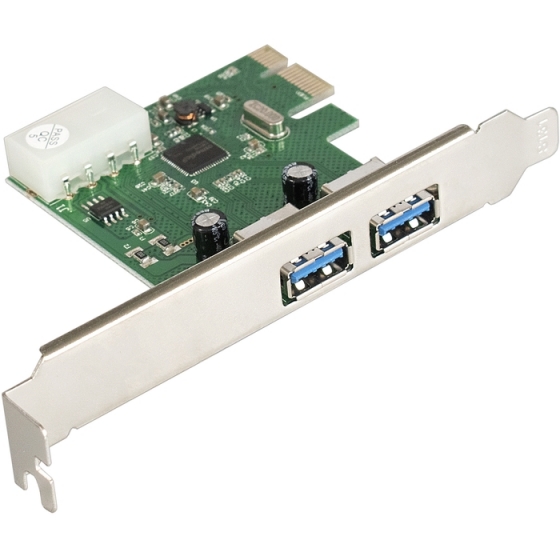 Контроллер ExeGate EXE-319 (PCI-E x1 2.0, 2xUSB 3.0 ext, power) Контроллер ExeGate EXE-319 (PCI-E x1 2.0, 2xUSB 3.0 ext, power)