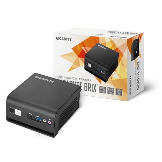Моноблок Gigabyte BRIX GB-BMCE-4500C (Celeron N4500, 1xSODIMM DDR4, M.2 NVMe/2.5 Моноблок Gigabyte BRIX GB-BMCE-4500C (Celeron N4500, 1xSODIMM DDR4, M.2 NVMe/2.5