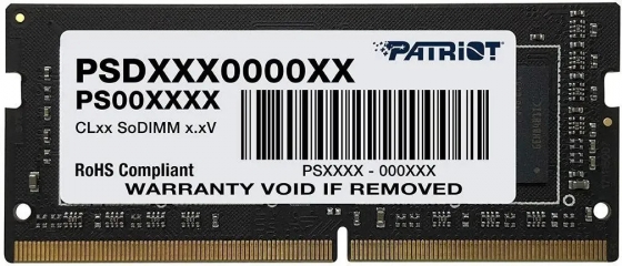 Модуль памяти SODIMM 16GB DDR4 PATRIOT PSD416G32002S (3200MHz)
