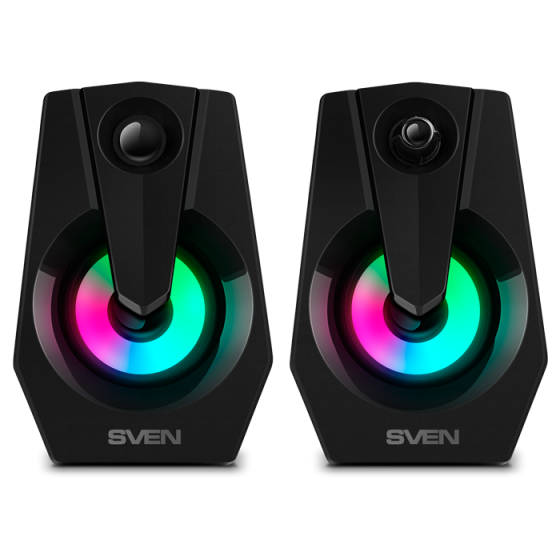 Колонки SVEN 370 (2.0, 2x3W, USB, Black) Колонки SVEN 370 (2.0, 2x3W, USB, Black)