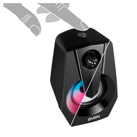 Колонки SVEN 370 (2.0, 2x3W, USB, Black) Колонки SVEN 370 (2.0, 2x3W, USB, Black)