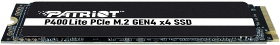 Накопитель SSD M.2 2TB Patriot P400 Lite (M.2 2280 PCI-E, Reading 3500 MB/s, Writing 2700 Mb/s)