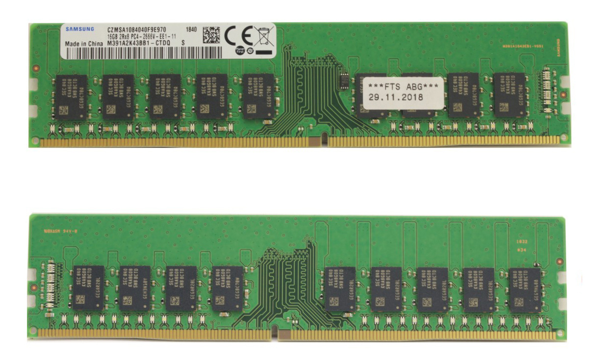 Память DDR4 Fujitsu S26361-F3909-L266 16Gb DIMM ECC U PC4-19200 2400MHz| S26361-F3909-L266